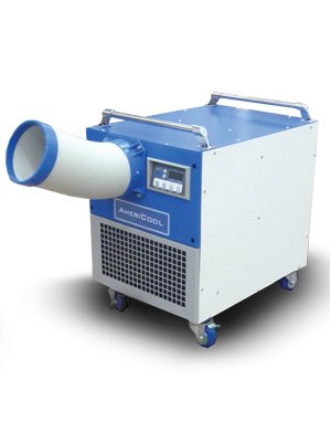WMC-2500 10 000 BTU Hr Portable Industrial Spot Cooler Air Conditioner 115V Commercial AC Unit for Indoor Server