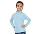 Kaynee, Long Sleeve Turtleneck Shirt, Light Blue, Youth, X-Large