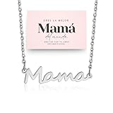 JO LACROIX Collar plata regalo para madre joyeria mamá gargantilla regalos para mama, regala joyas unica pulsera mamá