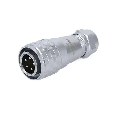 SF16 Waterproof IP67 Power Electrical Adapter Panel Mount PCB Solder 2 3 4 5 7 9 10Pin SF1610/P SF1613/S Connector(5 pin Plug)