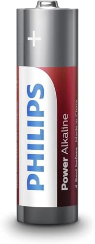 philips pack avantage piles 40 pièces 24x piles aa et 16x piles aaa pile alcaline puissant avec longue durée de vie pour télécommande, radio et plus