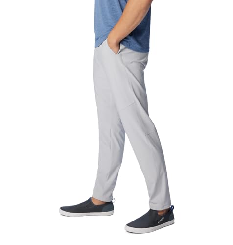 Image of Columbia Men Polyester Omni-Shade Polo Terminal Roamer Stretch Hiking & Trekking Pant