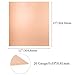 GOORY 3Pcs Pure Copper Sheet - 20 Gauge(0.81mm) Thickness 12