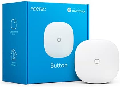 Aeotec SmartThings Button, Zigbee Remote Control, Works with Smart Home Hub