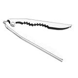 SMASOLO Abridor Pequeño para Almejas de Sangre Acero Inoxidable Resistente Antideslizante Resorte Ergonómico Utensilio de Cocina para Uso Diario Hogar Mariscos