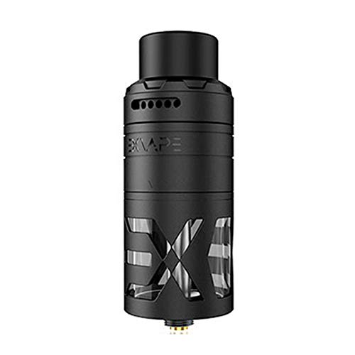 eXvape eXpromizer TCX RDTA Tank Clearomizer 7 ml, Durchmesser 25 mm, Top Coiler, Verdampfer für e-Zigarette, black matt