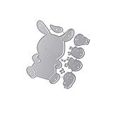 Stanzform in Kaninchenform, Karbonstahl, Stanzform, Scrapbooking, Kartenherstellung, Verpackung