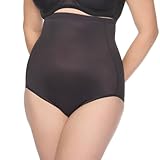 Naomi and Nicole Women's Plus-Size Unbelievable Comfort Plus Hi Waist Brief, Black, 5X