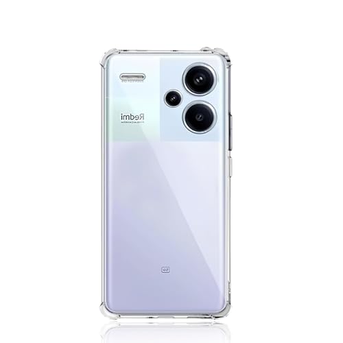 Image of Compatible with Redmi Note 13 Pro+ 5G Case, Reinforced Corners, Camera Protection, Shock Absorption, Anti-Fingerprint, Lightweight, Stylish, High Transparency, Xiaomi Redmi Note 13 Pro Plus 5G