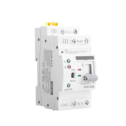 Commutateur de transfert automatique électrique 220V 2P 40A inverseur source G2R