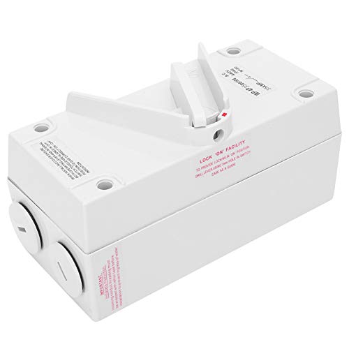 Interrupteur d'isolation étanche triphasé Domary AC440V 35A industriel - 3