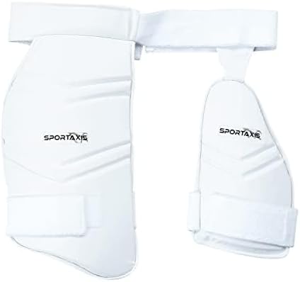 SPORTAXIS Cricket Thigh Guard Pad Set for Adult and Youth for Lower Body Protection