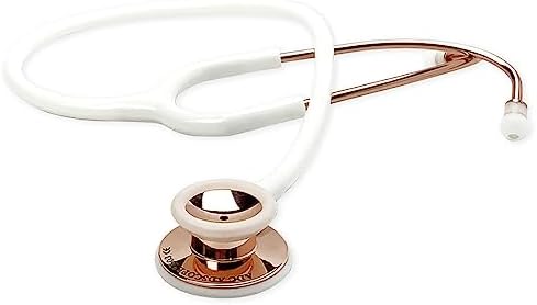 ADC Adscope 603 - Clinician Stethoscope - Rose Gold/White