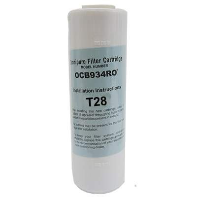 Omnipure(OCB934RO T28) 9.75"x3" GAC Carbon T28 Filter