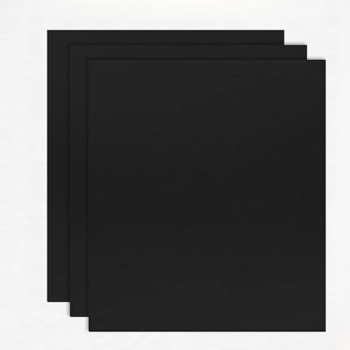Oven Liner, Black Tabletop Protective Mat, Flat Surface Protector, Cleaning Protection Cover