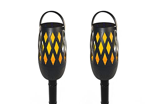 Limitless Innovations TikiTunes Pro 2-Pack Bundle - Portable Bluetooth 10-Watt Speakers with 3-Mode LED Flame Light