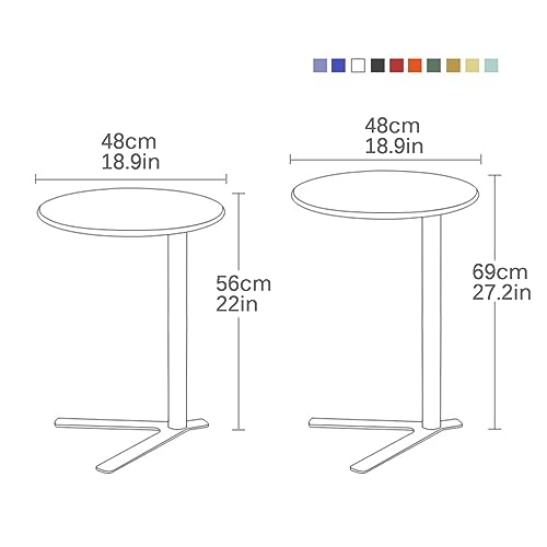 Mesa auxiliar de metal negra con diseño minimalista moderno para salones selectos 3