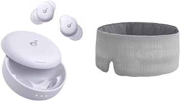 soundcore Anker Sleep Earbuds A30, Adaptive Snore Masking & EyeMask(Bundle)