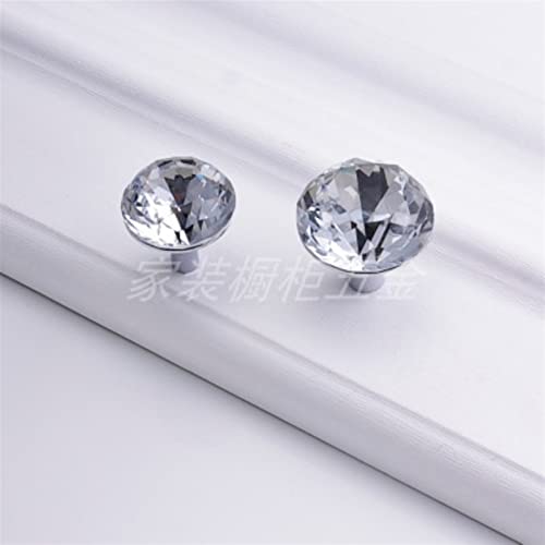 Poignées boule de cristal argenté JCAKES boutons de tiroir pour meuble cuisine - 6