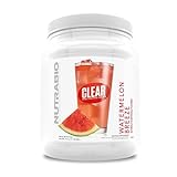 NutraBio Clear Whey Protein Isolate – Pure Whey Isolate for Men and Women, Delicious Fruit Flavors – Non-GMO, Zero Lactose – Watermelon Breeze, 20 Servings