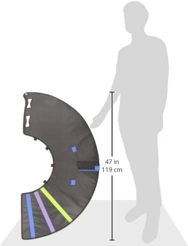 Image of KVP Calmer Pet Recovery Collar, XL Size Fits 16.5 inch to 20 inch Neck /12 inch Depth