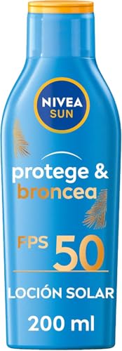 NIVEA SUN Protege & Broncea Leche Solar Activadora del Bronceado FP...