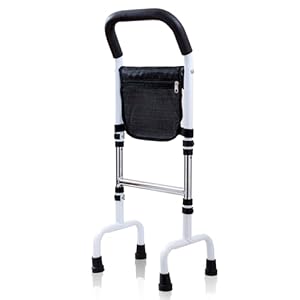 Walking Cane, Body Recovery Aid Tool (5.2lb), Enhanced Stability and Anti-Slip, Up to 300lb, Height Adjustable 28.3-36.2in, Suitable for Elderly Handicap or Pregnant Women, etc