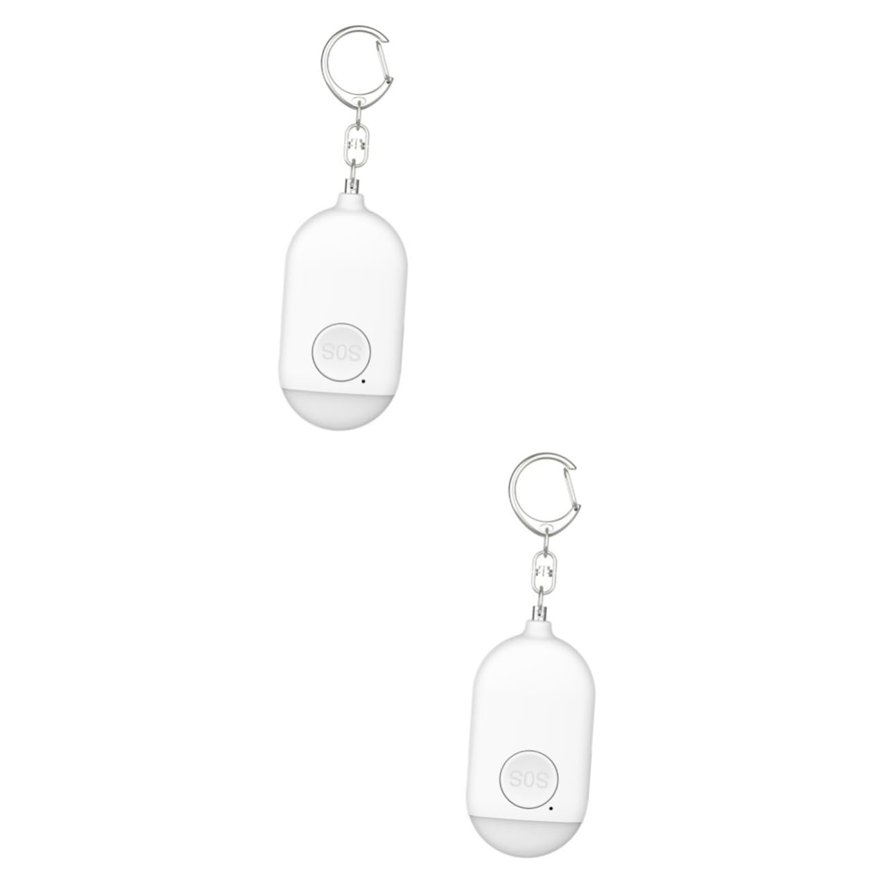 OSALADI Lot De 2 Alarmes De Sécurité pour Filles Et Femmes Appareil Portable Compact Et Léger 130 pour Usage Personnel