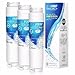 ICEPURE Refrigerator Water Filter Compatible with Bosch Ultra Clarity 644845, Siemens Neff Miele 740560 00740560 9000194412 REPLFLTR10; Haier 0060820860 0060218743,3 Pieces