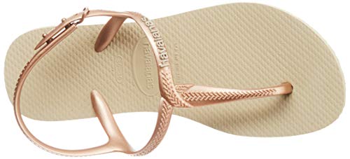 Rasteira Twist, Havaianas, Feminino, Areia, 37/38