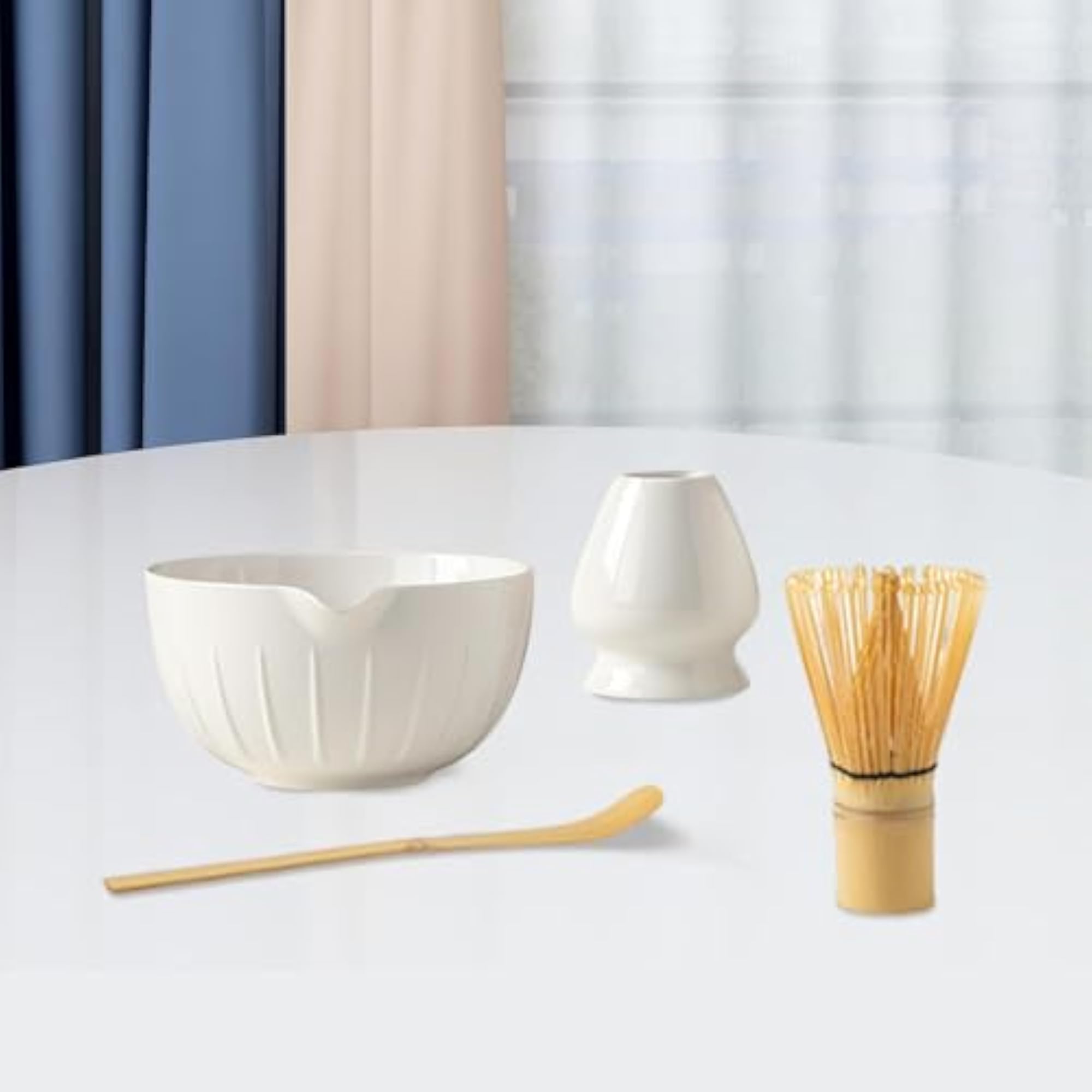 4Pcs Matcha Set, Matcha Tea Ceremony Set for Tea Lovers