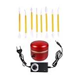 Machine à poterie électrique – cette machine à poterie silencieuse et à fonctionnement fluide offre une excellente expérience de fabrication de céramique. outils pour la poterie