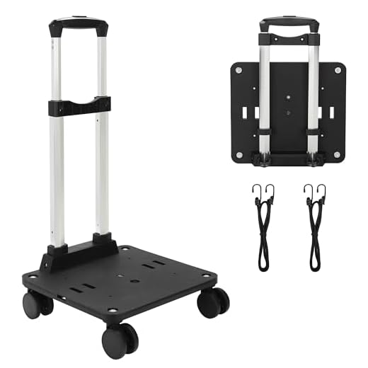 Lightweight Folding Hand Truck with 360° Wheels