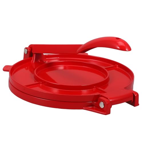 VALICLUD Aluminum Alloy Tortilla Press Heavy Duty Flour Dough Maker for Corn Flatbreads Effortless No Rolling Pin Required for Home Cooking Meal Prep
