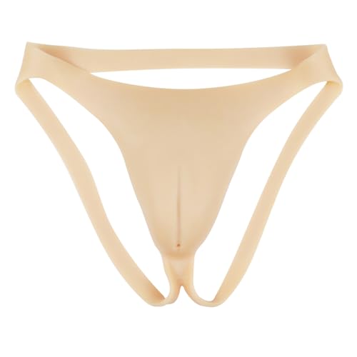 Culotte silicone crossdresser gaff string de contrôle modelant effet cache-chameau