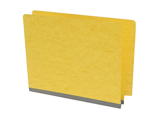 TAB Pressboard Expansion Folder Letter Size Canary 25/Box