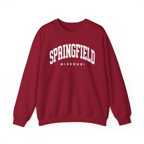 Springfield Missouri Adult Unisex Crewneck Sweatshirt