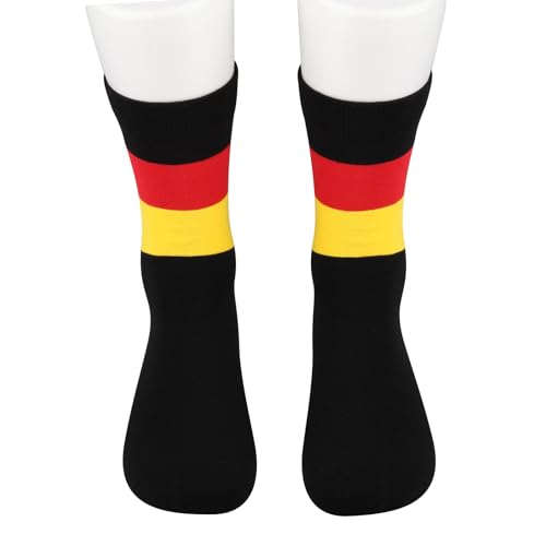 CENWA 1 Pair German Flag Socks Souvenirs Germany Socks Germany Flag Gift