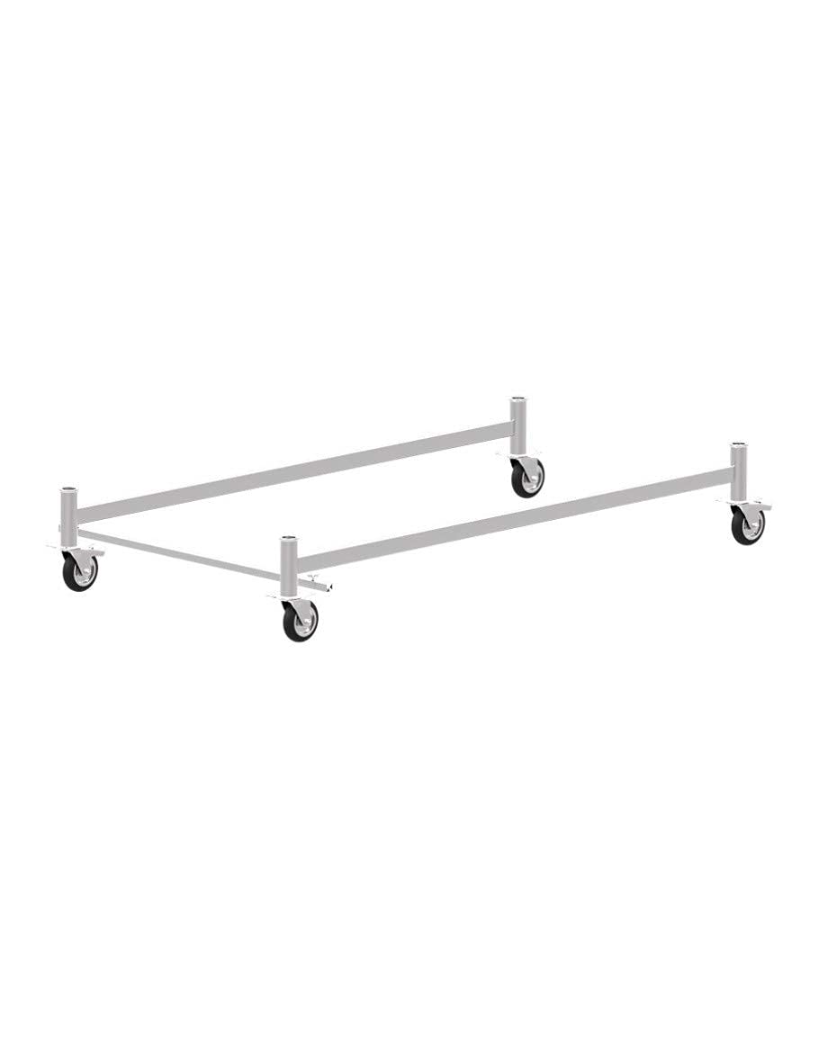 Trabattello altezza di lavoro 5,00 m in acciaio serie M4 LUX BASE NORMALE made in italy I SCEDIL
