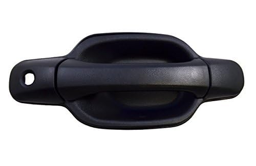 PT Auto Warehouse GM-3561A-FR - Outside Exterior Outer Door Handle, Textured - with Keyhole, Passenger Side Front