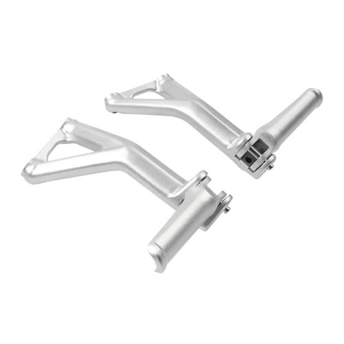 Support repose-pieds arrière argent MT390-049-SR pour stabiliser le passager Panigale