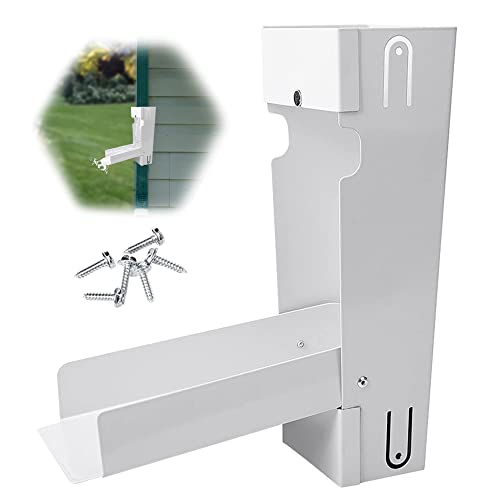 Colector de Agua de Lluvia, Reutilizable Sistema Recogida de Agua de Lluvia, Desviador de Recogida de Aguas Pluviales con 6 Tornillos, Recuperador de Agua de Iluvia para Bajantes Estándar de 3' x 4'