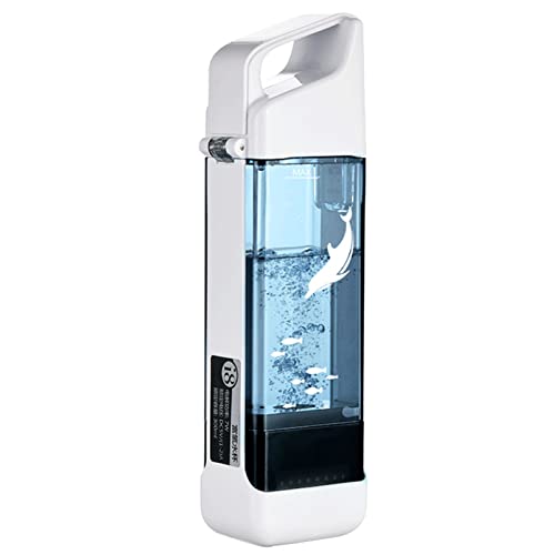 Generador Agua, generador portátil Agua Rica hidrógeno Botellas con inhalador Máquina para fabricar Agua hidrógeno Membrana PEM y tecnología SPE Ionizador Que Aumenta Contenido hidrógeno hasta 1500