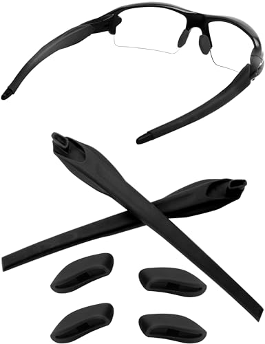 Image of Replacement Nose Pads Ear Socks Rubber Kits for Oakley Flak 2.0 OO9295 /Flak 2.0 XL OO9188 /Flak 2.0 Asian Fit OO9271