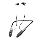 Neckband Bluetooth Headphones ，60H Music Time Wireless Stereo Neckband Earbuds with Bluetooth 5.3 LED Digital Display ENC Call Noise Cancellation Silicone Collar in Ear Headset for Sports/Workout