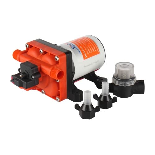 Seaflo Druckwasserpumpe 42-Serie, 12V / 3,0 GPM / 11,3 LPM / 55PSI Wasserpumpe