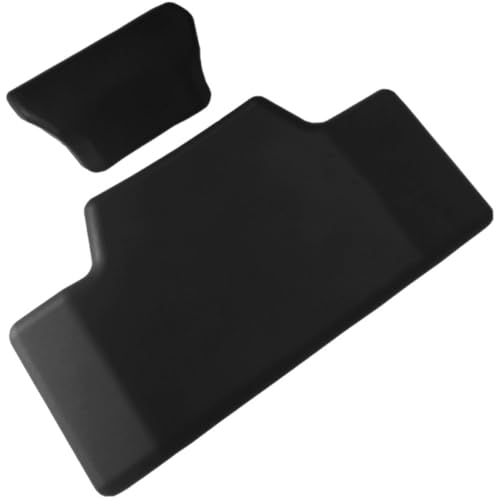 CALLARON Coussin de Dossier Passager pour Moto en Pu Mousse Autoformante Coussin Arrière Confortable et Antichoc pour Coffre Accessoire Pratique pour Siège...