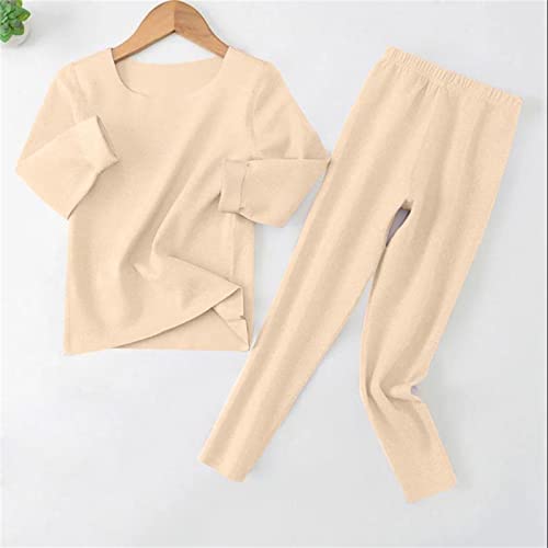 Kids Thermal 𝐔nderwear Set Boys Girls Base Layer Long 𝐉ohns Compression Leggings and Shirts Cotton 𝐏a𝐣amas 𝐏js2