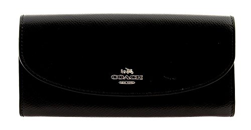 Coach Crossgrain Leather Slim Envelope Women s Wallet