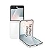 Samsung Galaxy Z Flip7 FE 256GB - Teléfono con IA, Diseño Plegable, Pantalla Frontal Amplia, Cámara 50MP, Memoria 8GB, Batería 4000 mAh, Garantía 3 Años + 1 año Extra, Blanco (Versión Española)